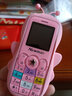 皓轩儿童手机迷你手机中小学生专用【全网通4G】可爱卡通定位网红超薄手机初中电信戒网瘾棒棒机无游戏 粉色【标准版】移动双卡 实拍图