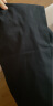 京东京造【高弹保型】直筒休闲裤男 工装裤商务裤子男四季 黑色 33 晒单实拍图