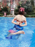 泳衣女连体修身露背网红同款性感小胸显瘦遮肚比基尼蕾丝温泉泳装 焦糖色 M 晒单实拍图