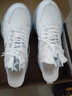 匠狂男鞋网面运动休闲鞋男小白鞋韩版百搭老爹软底慢跑步鞋子男 白蓝 40 实拍图
