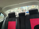 车鞍 汽车座套仿亚麻布艺四季通用汽车坐垫全包卡通公仔可爱萌座垫 A15激情红-豪华版-头靠分体 五座通用款式-下单留言车型 实拍图