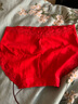 安优棉4条装本命年红色女士内裤女棉质面料高腰收腹中腰无痕三角裤马年 A盒（2条高腰+2条中腰） L 【推荐100-120斤】 实拍图