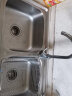 卓浴卫浴水槽双槽304不锈钢厨房洗菜盆洗菜池洗碗池 豪华版81*43水槽套装（201加厚） 实拍图