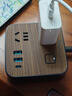 公牛插座木纹插排多功能创意桌面插线板接线插板带线家用USB拖线板带PD快充多用排插 4插 总控开关+(20瓦USB口)R322Q20 1米 实拍图