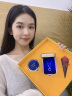 法蔻彩金色双环项链女莫比乌斯锁骨链玫瑰金吊坠七夕情人节礼物送女友 麦穗双环项链【精美礼盒】 实拍图
