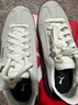 彪马（PUMA）德训鞋|复古薄底T头鞋男女款冬季低帮板鞋CLUB381111 米白色-黑色-金色-08 35.5 实拍图