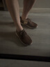 Skechers斯凯奇时尚休闲皮鞋男轻质舒适低帮商务鞋 65869 CDB深棕色 41 实拍图