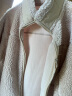 无印良品 MUJI 男女通用 羊羔绒 拉链夹克 毛绒加绒厚外套 秋冬季 浅米色 L-XL 晒单实拍图