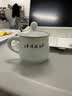 守勤堂 景德镇茶杯陶瓷带盖青瓷瓷器家用小水杯办公室单杯个人杯子茶具 竹韵清香 实拍图
