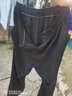 FOG SKY裤子男秋冬季宽松直筒裤垂坠感休闲裤男潮流裤子男潮流西装裤 QLFY-819黑色 3XL （建议150-175斤） 实拍图