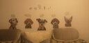 创意仿真狗狗宠物店铺装饰品墙贴纸可爱动物走廊玄关客厅沙发背景墙自粘贴画 图片色 特大号 实拍图
