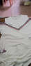 布丁鱼 女童套装夏装中大童韩版时尚女孩衣服运动儿童装洋气两件套潮衣 TJ-M字套装白色 150码建议身高150cm 实拍图