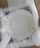 锦秋堂 景德镇骨瓷餐具 简爱家用陶瓷盘碟 DIY散件单配搭配 微波炉可用 8英寸四角盘 实拍图