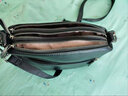 鳄鱼恤情人节礼物真皮包包女包头层牛皮斜挎包单肩包女士小方包生日 子夜黑+质量三包 实拍图