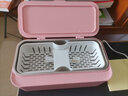 EraClean 【有品生态链】世净超声波清洗机隐形眼镜清洗器手表首饰彩妆玩具表带清洁机超声波洗眼镜 GW03粉红色 实拍图