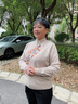 恒源祥红色毛衣中年妈妈冬装100%纯羊毛衫女中老年人女装衣服针织衫上衣 14驼色 XL 【建议115-130斤】 实拍图