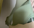 美·雅·挺无痕内衣女文胸薄杯胸罩无钢圈夏季薄款聚拢美背一体大胸显小 果绿【固定杯 随意机洗】 M 【建议100-120斤】 实拍图