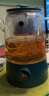 帕米（PAMI）养生壶煮茶器蒸汽喷淋式蒸茶壶电水壶热水壶茶具烧水壶F66 墨绿色 实拍图