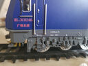 赟娅合金电动遥控电力机车和谐HXD3CD仿真模型小火车轨道套装生日礼物 蓝头+客运充电套装开门带灯 实拍图