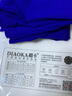 貂卡短袖班服定制t恤情侣订制文化衫广告衫diy上衣工作衣服印图字logo 宝石蓝色 XL 实拍图