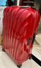 新秀丽（Samsonite）万向轮贝壳箱拉杆箱密码锁行李箱旅行箱CS2红色25寸 情人节礼物 实拍图