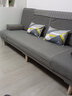 徽月 多功能折叠沙发床两用简易三人位小户型客厅租房家具懒人沙发 【暗影灰】炫彩科技布 【乳胶款】升级2米长1.2米宽2扶手2腰枕 实拍图