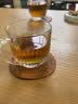 LA ROCHERE法国进口把手玻璃杯 茶杯咖啡杯喝水杯竖条纹耐热水杯办公室商务 矮款把手杯(整盒普盒) 270ml 6只 实拍图