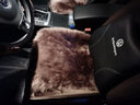 车优友澳洲纯羊毛汽车坐垫羊毛垫冬季保暖毛绒座垫单片后排座椅冬天棉垫 咖啡色-前座1片 奥迪A3/A4L/A6L/Q3/Q5/A5 实拍图