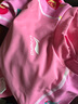 李宁（LI-NING）儿童泳衣男女童分体防晒冲浪服舒适透气海边温泉泳装671粉色140 实拍图