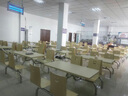 秦承员工公司食堂餐桌椅 肯德基餐桌椅连体一桌四椅 学校食堂餐桌组合 定制款式颜色费用（请联系客服） 实拍图