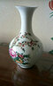 泥之恋 景德镇陶瓷器花瓶现代时尚简约客厅家居装饰工艺品摆设摆件小花插 雪景赏瓶 带实木底座 实拍图
