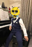 萝卜呗呗儿童西装套装男童礼服西装钢琴主持演出服花童礼服钢琴表演服西服 藏蓝色马甲+裤子 120 建议体重37-43斤 实拍图