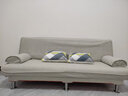 徽月 多功能折叠沙发床两用简易三人位小户型客厅租房家具懒人沙发 烟灰3D免洗科技布 (乳胶款)可拆洗1.8米2扶手2腰枕 实拍图
