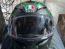 AGV K5S摩托车双镜片头盔机车跑盔男女骑行全盔四季通用安全帽3C VULCANUM GREEN XL（适合60-63头围） 实拍图