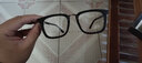 蔡司（ZEISS）镜片可选木质复古商务全框近视眼镜男有度数变色防蓝光眼睛架7085 高雅黑 眼镜框 实拍图
