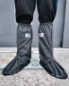 博沃尼克高筒防水鞋套徒步防滑防沙脚套户外雨天骑行防雨鞋套靴套 黑色 XL 晒单实拍图