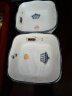素美吉（SUMEIJI）小碟子蘸料碟陶瓷调味调料碟酱料碟醋碟酱油火锅油碟蘸水蘸酱碟 4.5英寸酱料碟（2个装） 实拍图