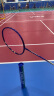 YONEX 尤尼克斯羽毛球拍线耐打高弹性BG进攻型专业训练控球子母线 XB65白色【高弹型】高速击球 实拍图