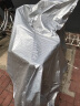 宋林森 XL号 亮银色 摩托车电动车车衣防晒防雨罩 电动车雨衣适用于 冬季防雪罩 防冻 踏板电动电瓶摩托车衣 实拍图