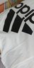 阿迪达斯 （adidas）官方舰店男装女装 2025夏季新款大logo运动服休闲透气跑步训练T恤 黑色/白标logo/店长力荐 S 实拍图