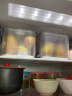 爱丽思保鲜盒冰箱收纳盒爱丽丝抽屉式厨房食品果蔬鸡蛋速食保鲜冷藏冷冻储存盒 小号(无隔板) 带盖 实拍图