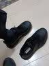 斯凯奇（Skechers）男鞋2026新款秋季闪穿鞋皮鞋全黑简约百搭运动休闲商务鞋 深褐色/COC  39.5 实拍图
