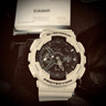 卡西欧【送礼推荐】手表g-shock黑金多功能防震防水运动男表节日礼物 GA-110GW-7A 白色奥利奥 实拍图