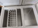 志高（CHIGO）双温冰柜家用小型 冷藏箱冷冻柜双门双箱冷柜 商用卧式冰箱节能低噪一级能效省电 以旧换新  82升双温【省电款 一级能效】 82L 实拍图