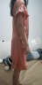 南极人睡裙女夏季睡衣家居服短袖公主连衣裙韩版宽松孕妇大码可爱 1308 M(85-105斤) 实拍图