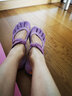Vibram五指鞋女室内健身训练瑜伽舞蹈鞋普拉提五趾鞋透气休闲鞋VSOUL 淡紫色 正常尺码拍大一码 36 实拍图