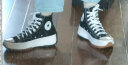 匡威（Converse）官方 Run Star Hike男女高帮流星厚底鞋166800C 166800C/黑色 37.5 实拍图