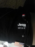 JEEPSPIRIT吉普休闲裤男装春秋季薄款棉质直筒长裤大码工装裤子男装 黑色-直筒（薄款） XL （建议115-130斤） 实拍图