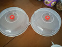 SP SAUCE日本进口微波炉盖子加热盖 食物碗盖保鲜盖饭罩子微波炉托盘隔热垫餐桌防烫垫子 红点款直径220mm 实拍图