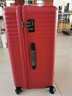 爱可乐（Echolac）超大容量拉杆箱时尚方形旅行箱TSA密码锁箱行李箱PC183K红色28吋 实拍图
